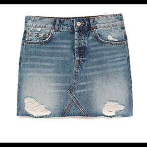 Denim skirt